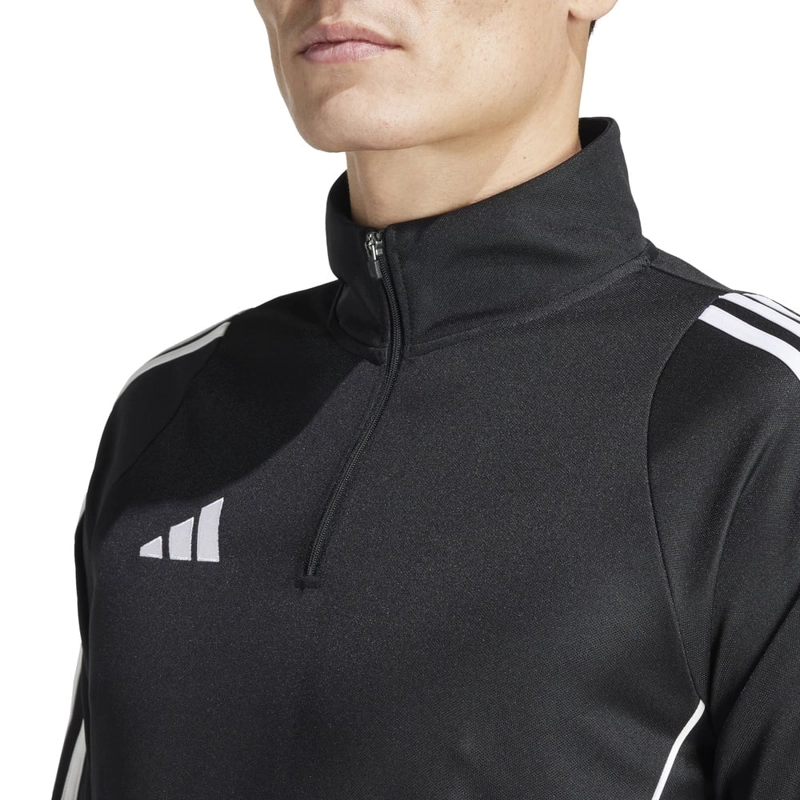 POLERA FÚTBOL HOMBRE ADIDAS DEPORTIVA IJ9963 TIRO 24 NEGRO - 3