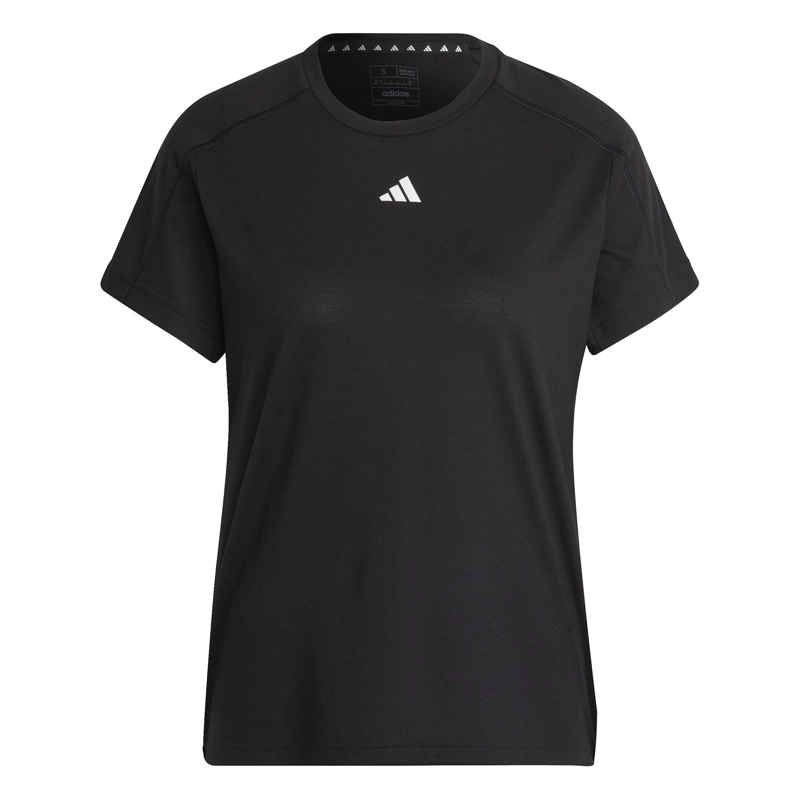 POLO DEPORTIVO MUJER ADIDAS AEROREADY TRAIN ESSENTIALS MINIMAL BRANDING NEGRO - 5