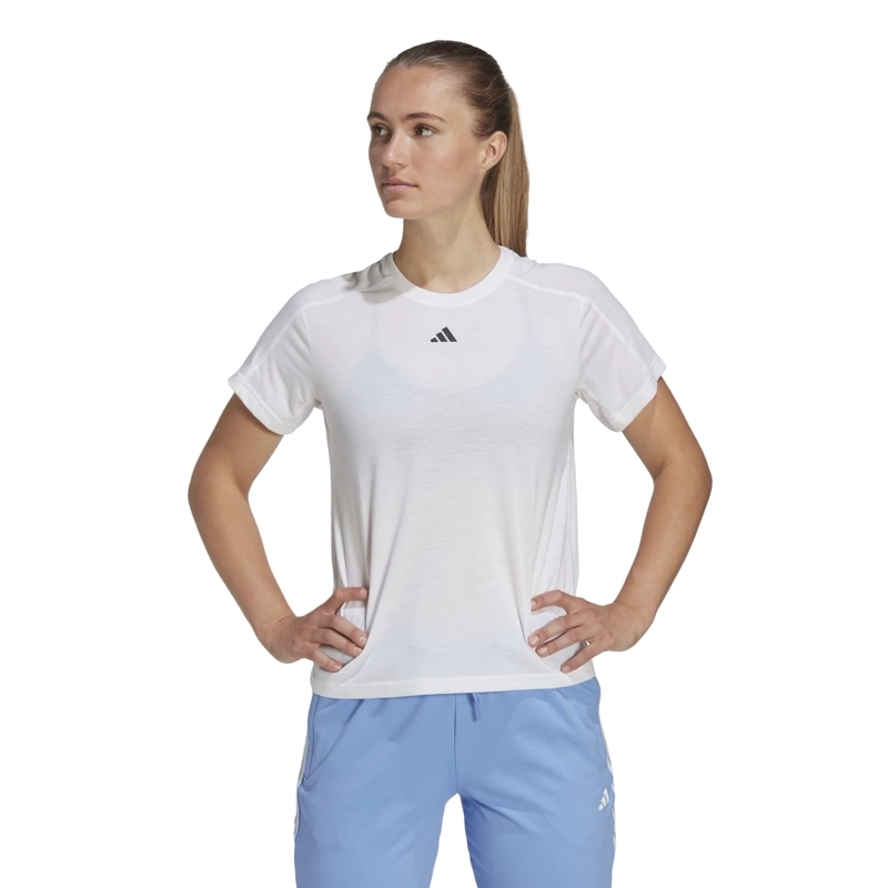 POLO DE ENTRENAMIENTO MUJER ADIDAS TRAIN ESSENTIALS - 1