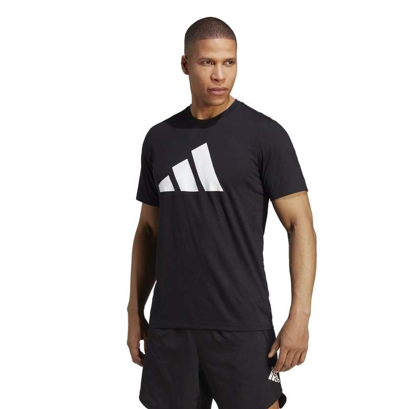 POLO DEPORTIVO HOMBRE ADIDAS IB8273 CASUAL GRAPHICS NEGRO - 1