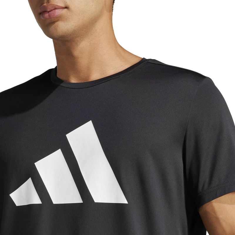 POLO RUNNING HOMBRE ADIDAS IL7235 CASUAL FUTURE ICONS NEGRO - 3