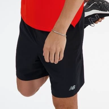 SHORT RUNNING HOMBRE NEW BALANCE SPORT ESSENTIALS 7" NEGRO - 4