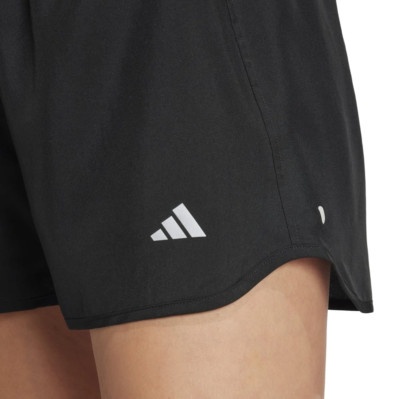 SHORT DEPORTIVO RUNNING MUJER ADIDAS IX5992 ESSENTIALS SLIM 3-STRIPES NEGRO - 3