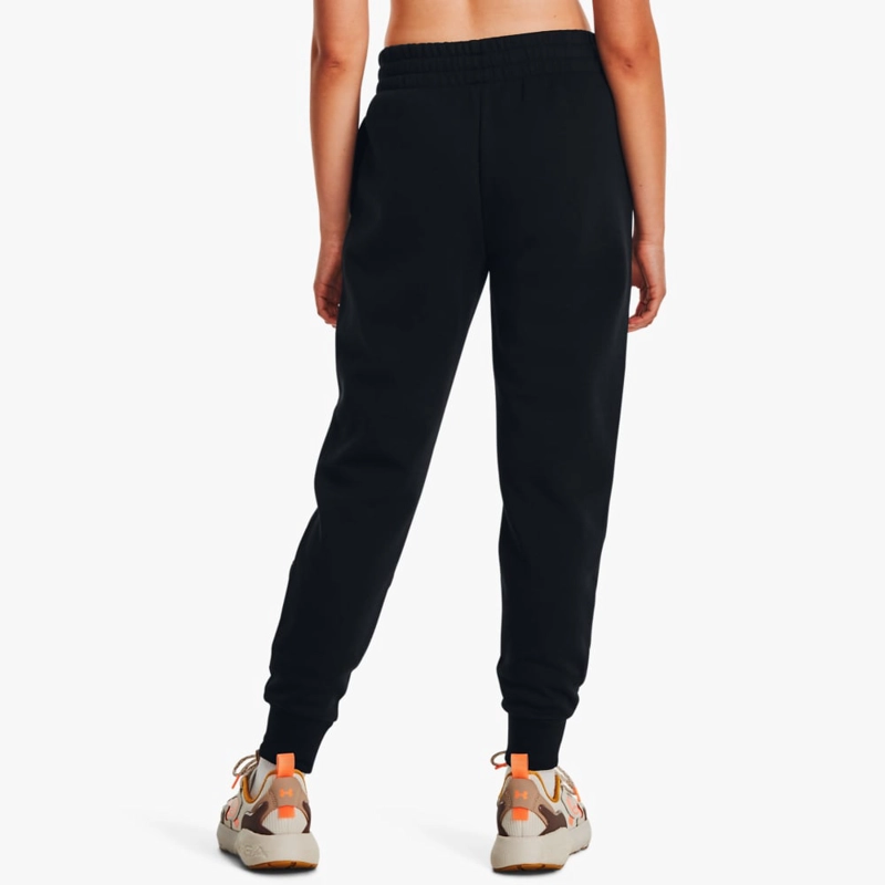 PANTALÓN BUZO MUJER UNDER ARMOUR 1379438-001 ALGODÓN NEGRO - 2