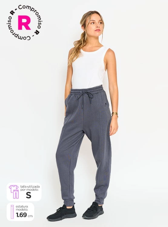 PANTALÓN BUZO MUJER HEAD BALA - 1