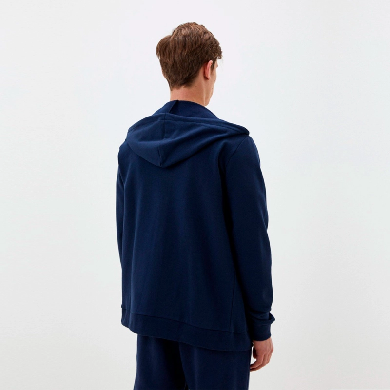 CASACA MUJER REEBOK IDENTITY SL FLEECE FZ 100202861 AZUL - 3