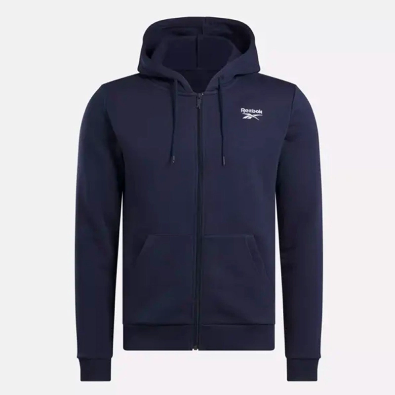 CASACA MUJER REEBOK IDENTITY SL FLEECE FZ 100202861 AZUL - 4