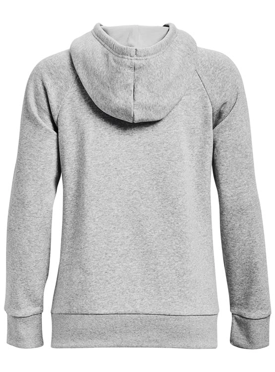 POLERA DEPORTIVA ALGODÓN MUJER UNDER ARMOUR RIVAL FLEECE GRIS - 5