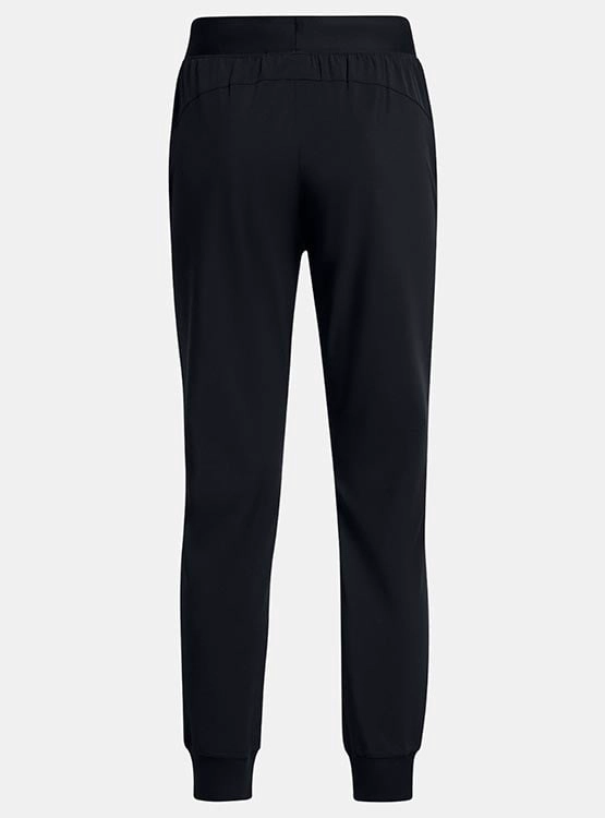 PANTALÓN DE BUZO MUJER UNDER ARMOUR HIGH RISE WOVEN NEGRO - 5