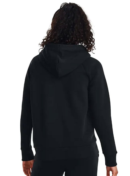 POLERA DEPORTIVA ALGODÓN MUJER UNDER ARMOUR BIG LOGO RIVAL NEGRO - 2