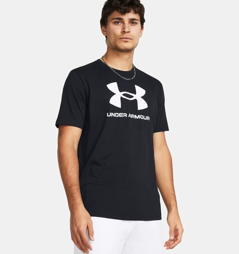 POLO DEPORTIVO ALGODÓN HOMBRE UNDER ARMOUR NEGRO SPORTSTYLE - 1