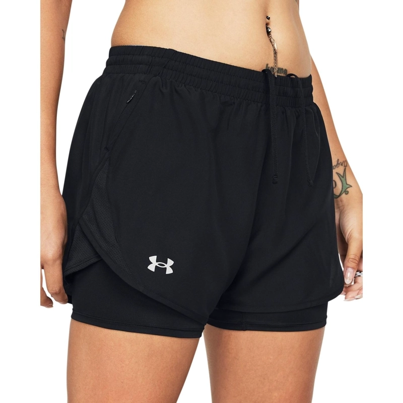 SHORT MUJER UNDER ARMOUR FLY BY 2-IN - 3