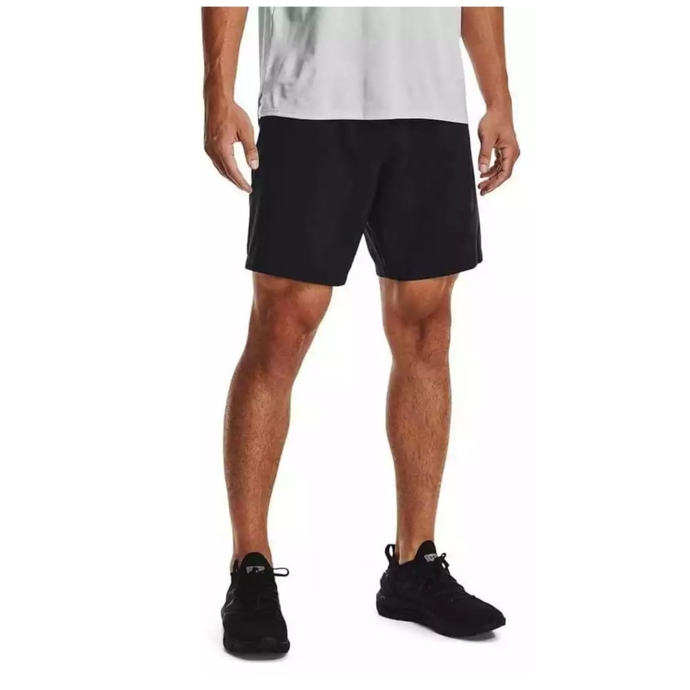 SHORT HOMBRE UNDER ARMOUR WOVEN WDMK 1383356-001 NEGRO - 1