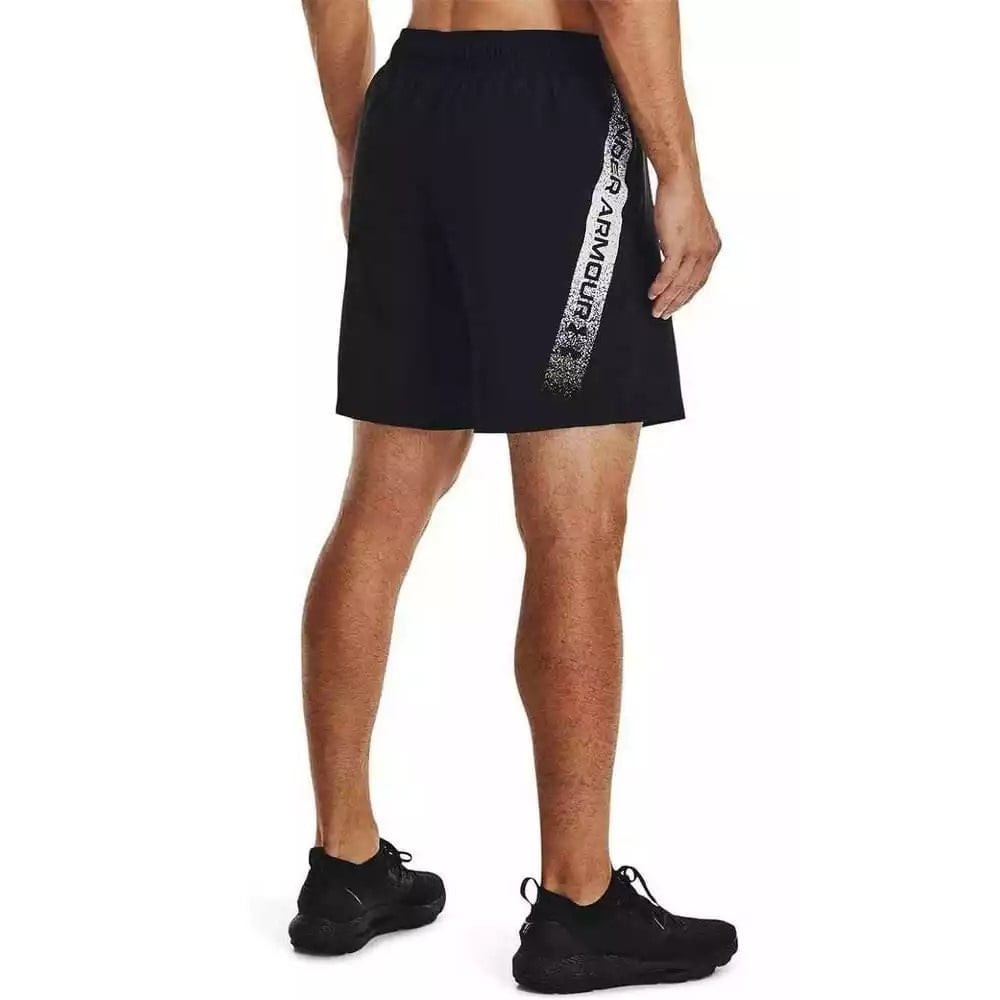 SHORT HOMBRE UNDER ARMOUR WOVEN WDMK 1383356-001 NEGRO - 2