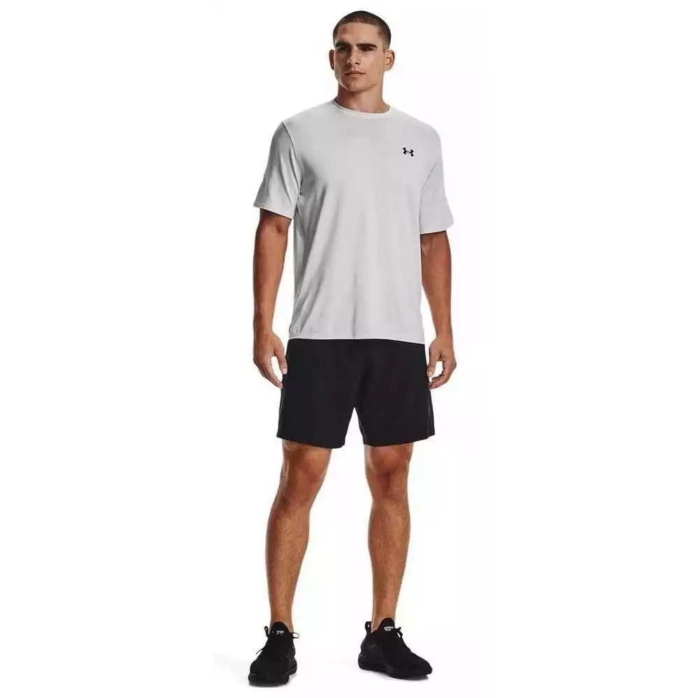 SHORT HOMBRE UNDER ARMOUR WOVEN WDMK 1383356-001 NEGRO - 6