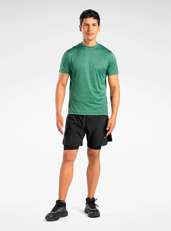 SHORTS POLIÉSTER HOMBRE REEBOK RUNNING 2-1 - 1