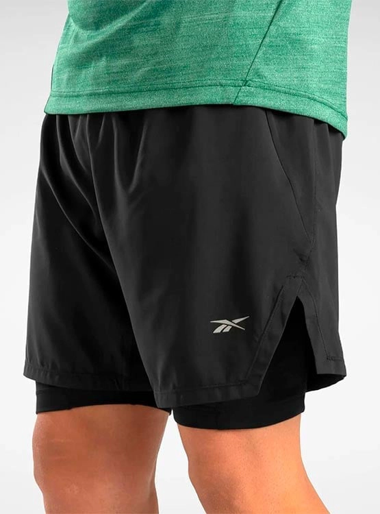 SHORTS POLIÉSTER HOMBRE REEBOK RUNNING 2-1 - 4