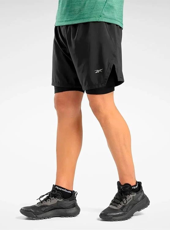 SHORTS POLIÉSTER HOMBRE REEBOK RUNNING 2-1 - 3