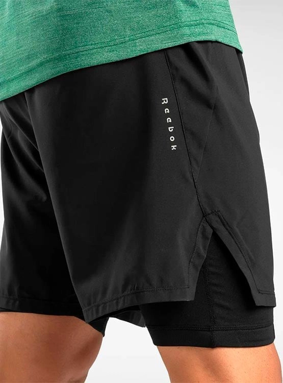 SHORTS POLIÉSTER HOMBRE REEBOK RUNNING 2-1 - 5