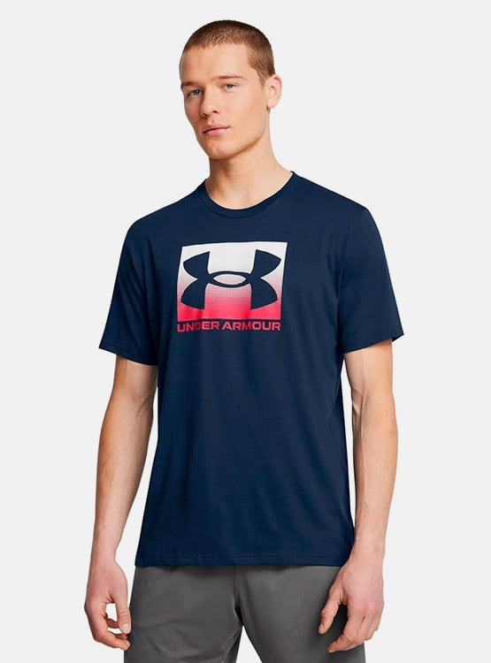 POLO HOMBRE UNDER ARMOUR 1386793-408 ALGODÓN AZUL - 1