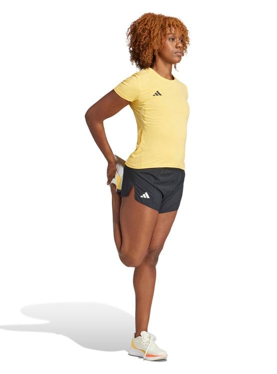 SHORT DEPORTIVO MUJER ADIDAS ADIZERO IN8707 NEGRO - 1