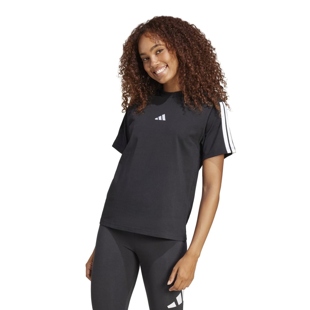 CAMISETA MUJER ADIDAS ESSENTIALS ALGODÓN NEGRO - 1