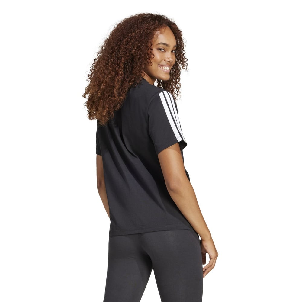 CAMISETA MUJER ADIDAS ESSENTIALS ALGODÓN NEGRO - 2