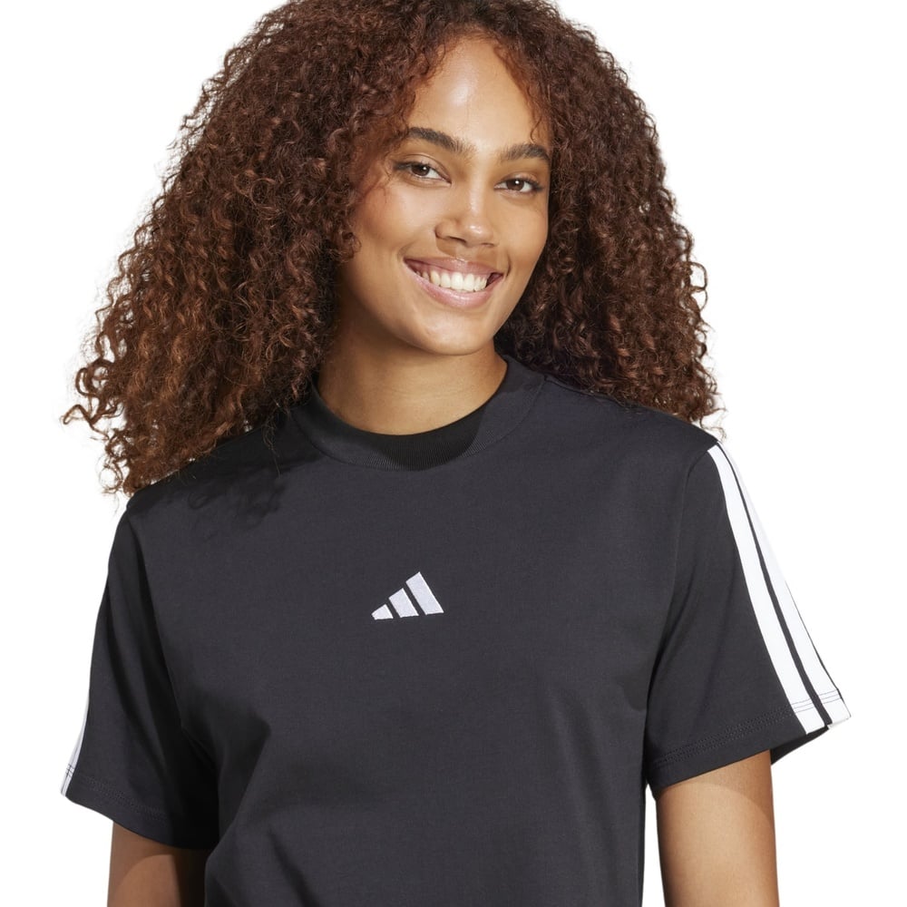 CAMISETA MUJER ADIDAS ESSENTIALS ALGODÓN NEGRO - 5