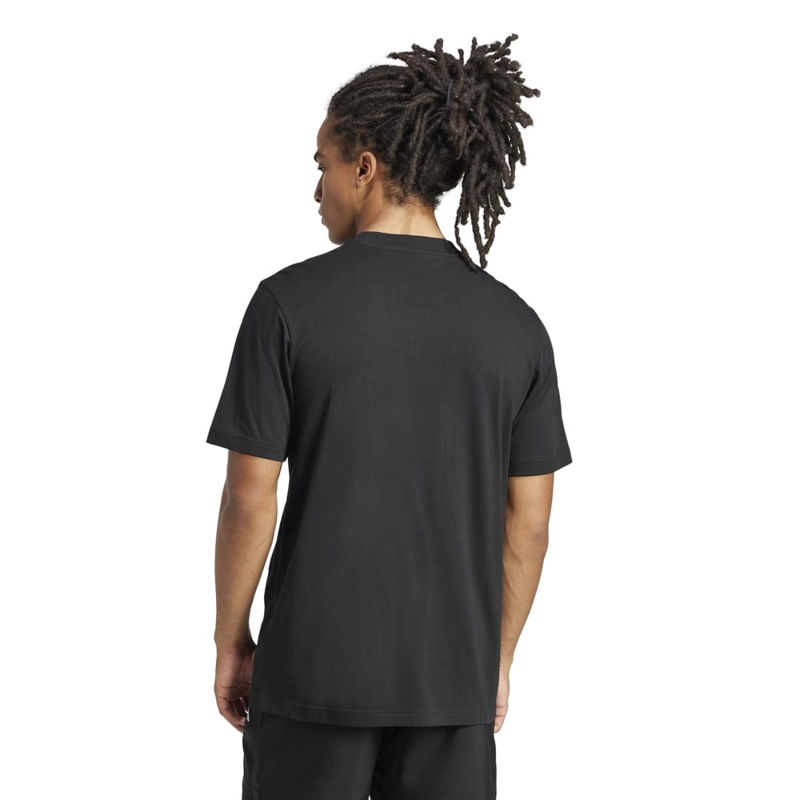 CAMISETA HOMBRE ADIDAS ESSENTIALS ALGODÓN NEGRO - 2