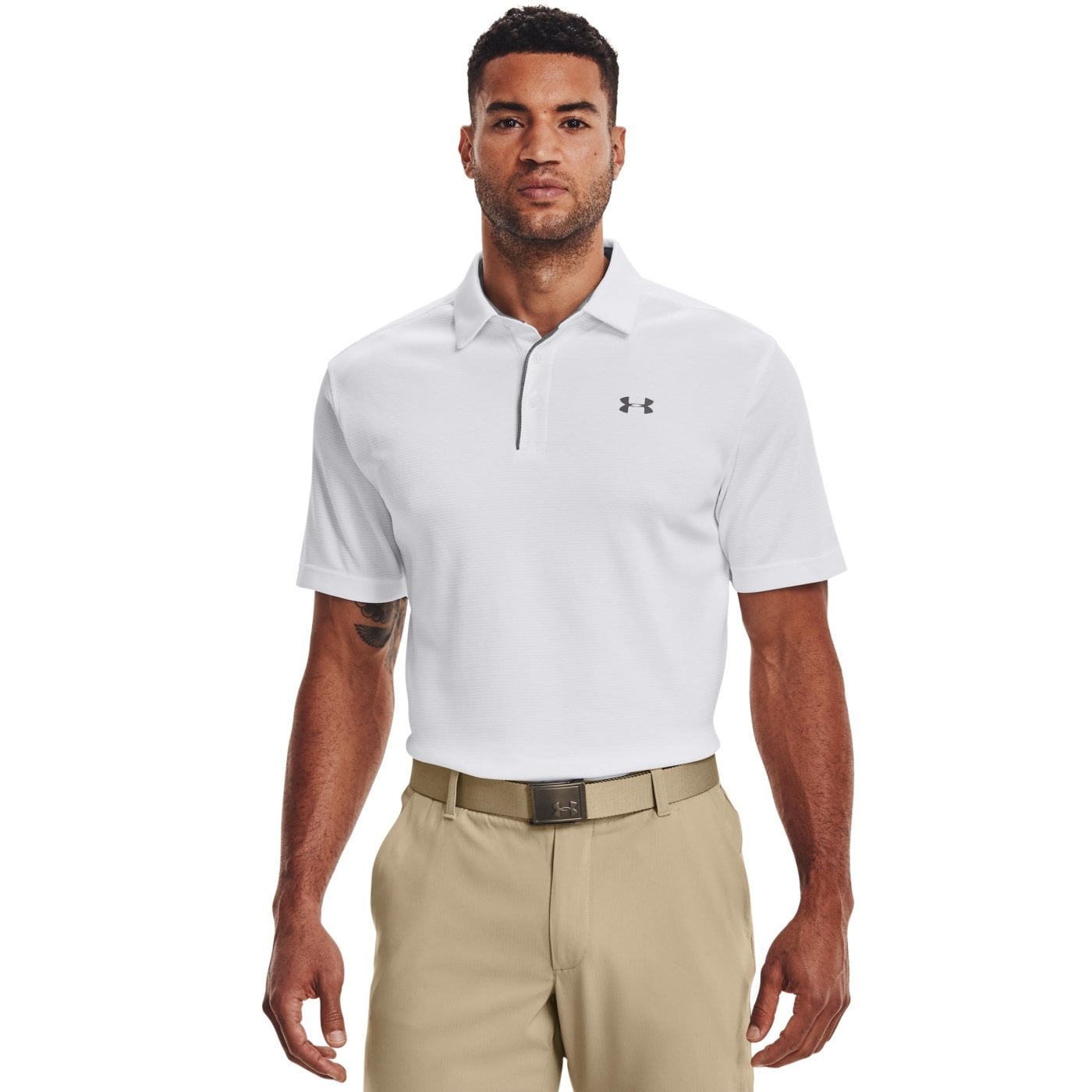 POLO HOMBRE UNDER ARMOUR 1290140-100 BLANCO - 1