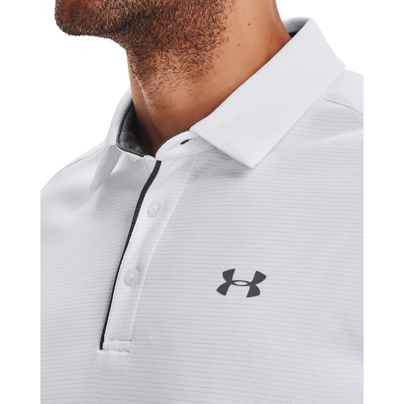 POLO HOMBRE UNDER ARMOUR 1290140-100 BLANCO - 3