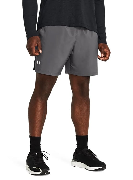 SHORT DEPORTIVO RUNNING HOMBRE UNDER ARMOUR LAUNCH 7'' 1382620-025 GRIS - 1