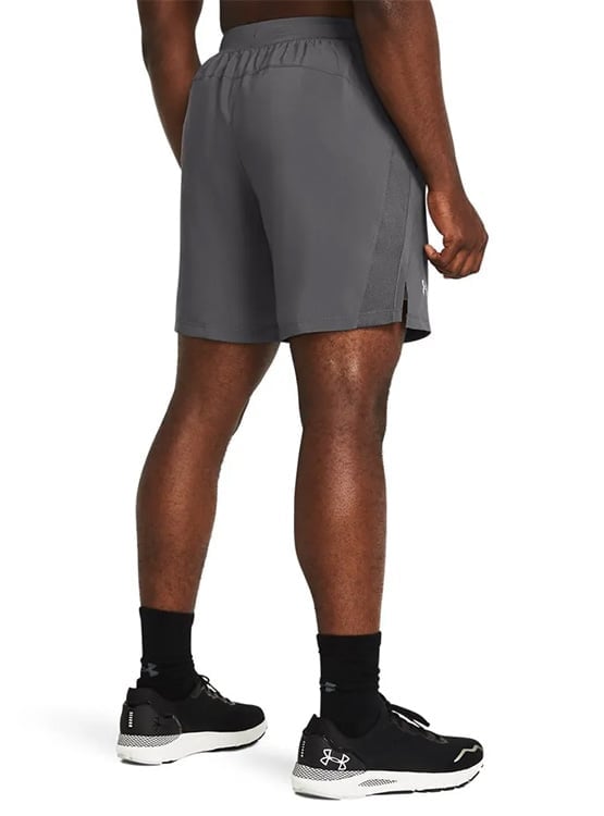 SHORT DEPORTIVO RUNNING HOMBRE UNDER ARMOUR LAUNCH 7'' 1382620-025 GRIS - 2