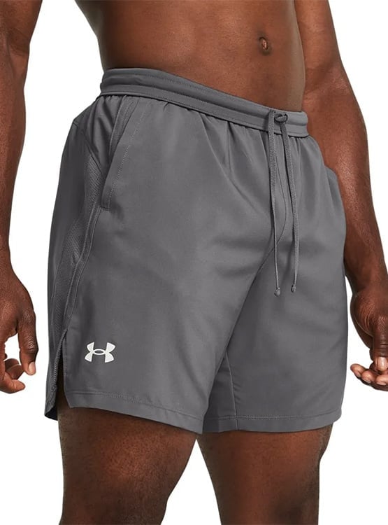 SHORT DEPORTIVO RUNNING HOMBRE UNDER ARMOUR LAUNCH 7'' 1382620-025 GRIS - 3