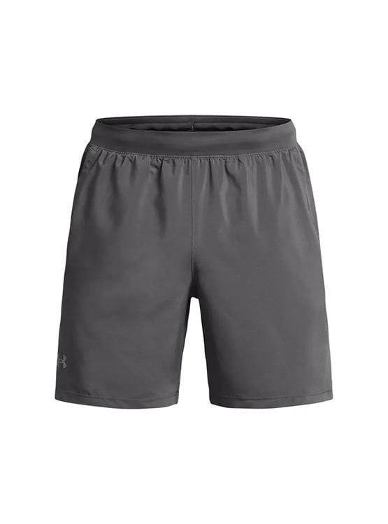 SHORT DEPORTIVO RUNNING HOMBRE UNDER ARMOUR LAUNCH 7'' 1382620-025 GRIS - 7