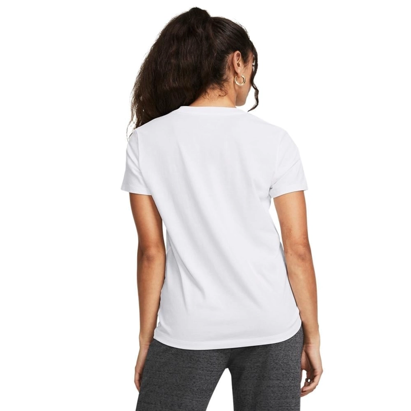 POLO DEPORTIVO MUJER UNDER ARMOUR OFF CAMPUS CORE 1383648-100 ALGODÓN BLANCO - 2
