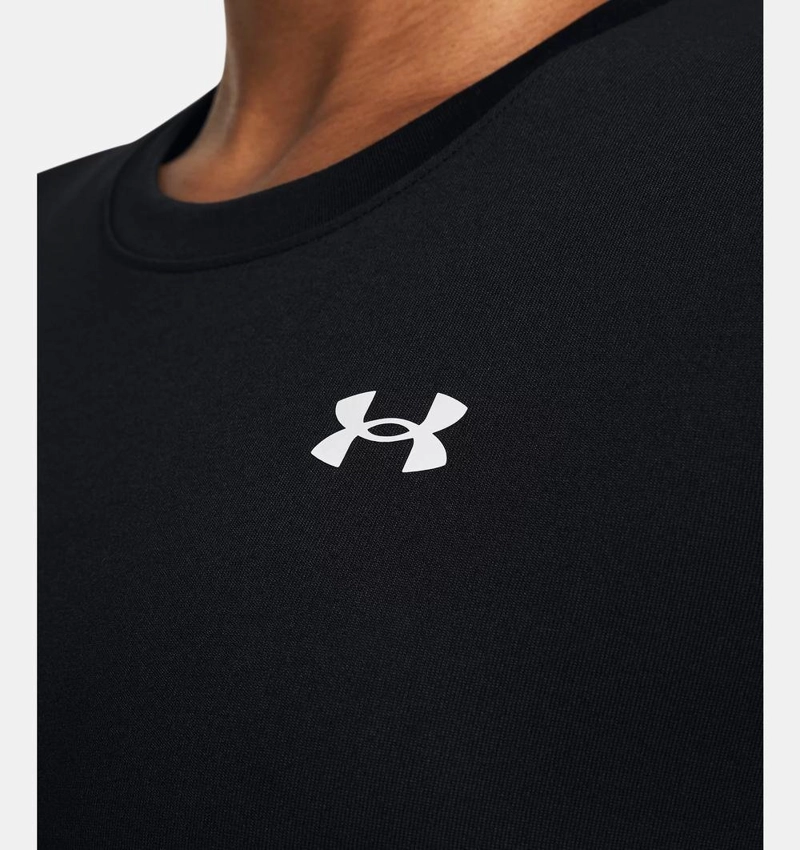 POLO DEPORTIVO MUJER UNDER ARMOUR TECH 1384231-001 NEGRO - 3