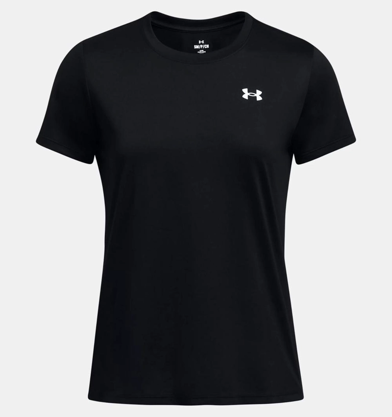 POLO DEPORTIVO MUJER UNDER ARMOUR TECH 1384231-001 NEGRO - 4