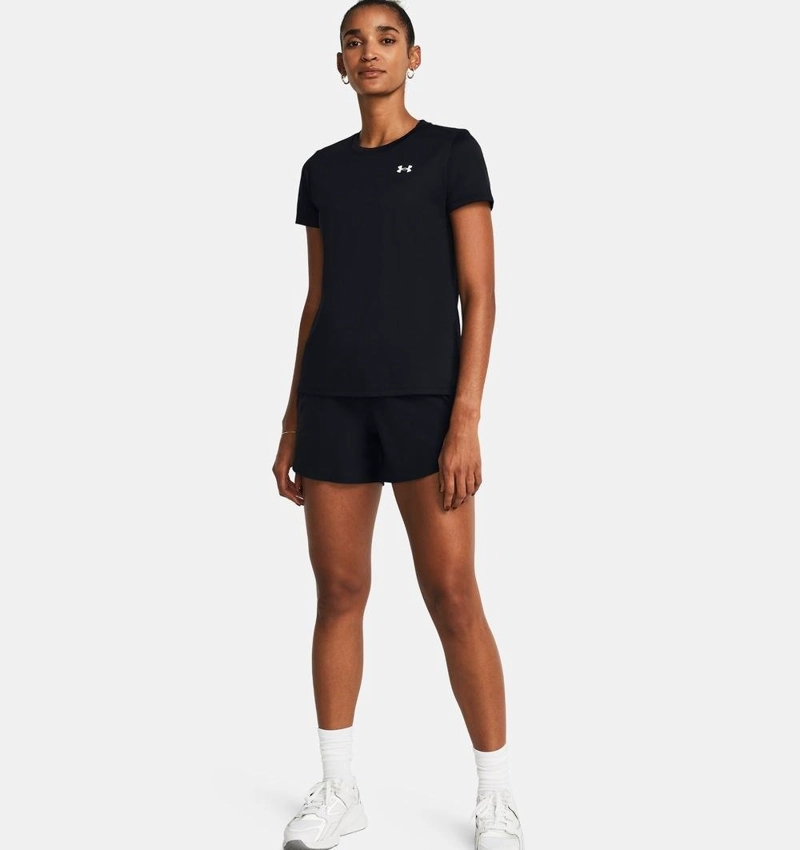 POLO DEPORTIVO MUJER UNDER ARMOUR TECH 1384231-001 NEGRO - 6