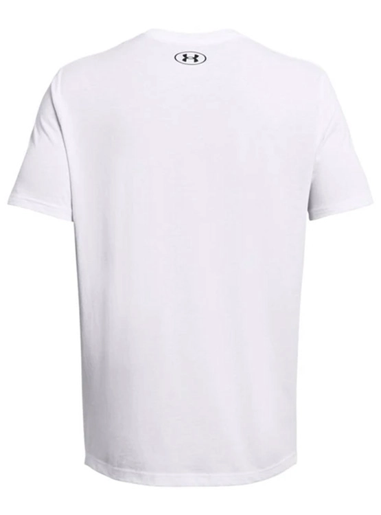 POLO HOMBRE UNDER ARMOUR MANGA CORTA SPORTSTYLE 1382911-100 ALGODÓN BLANCO - 4