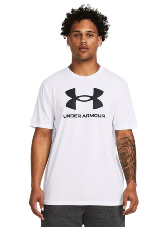 POLO HOMBRE UNDER ARMOUR MANGA CORTA SPORTSTYLE 1382911-100 ALGODÓN BLANCO - 1