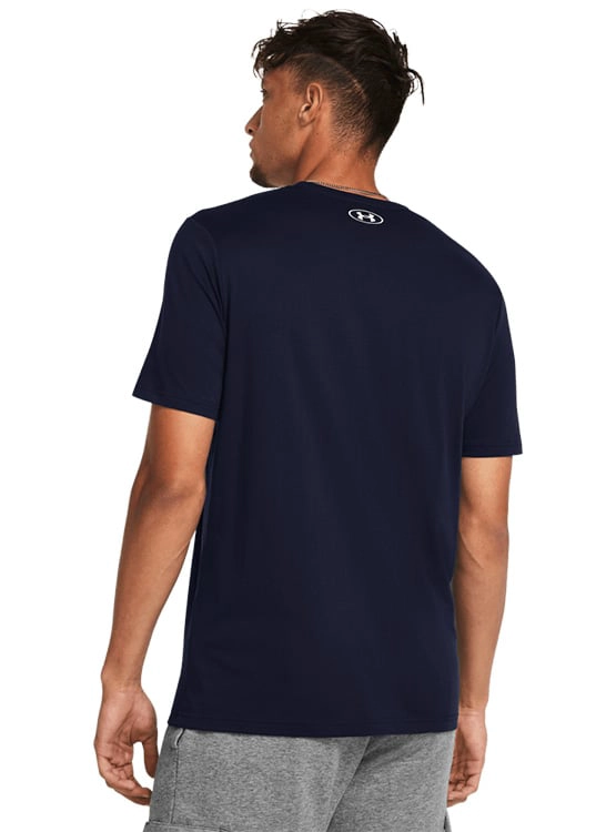 POLO HOMBRE UNDER ARMOUR MANGA CORTA SPORTSTYLE 1382911-408 ALGODÓN AZUL - 2