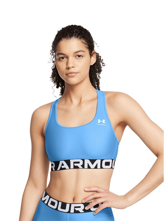 SOSTÉN MUJER UNDER ARMOUR HEATGEAR MID 1383544-465 AZUL - 1