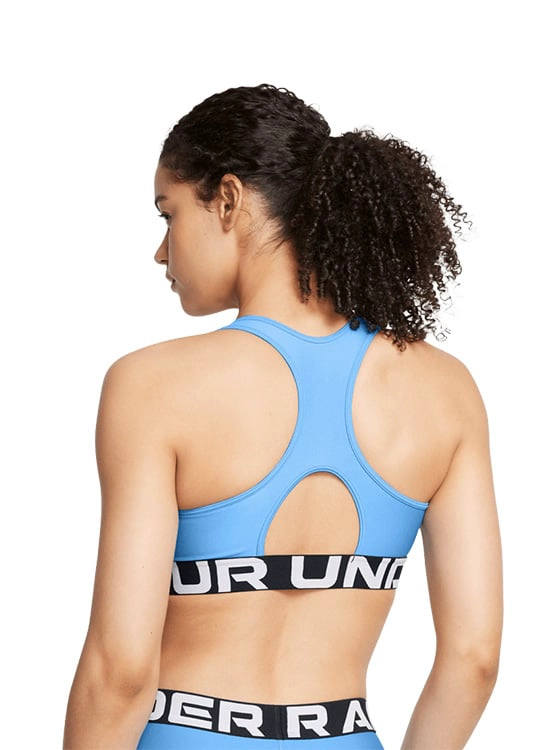 SOSTÉN MUJER UNDER ARMOUR HEATGEAR MID 1383544-465 AZUL - 2