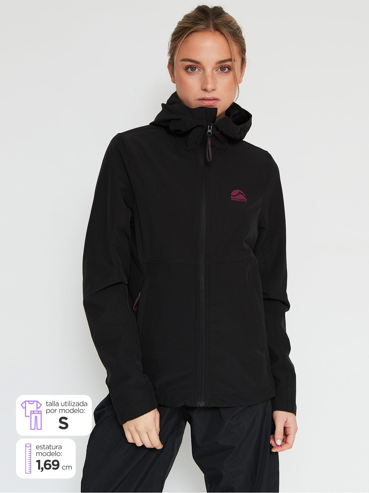 CASACA DEPORTIVA MUJER RESCUE COVER - 1
