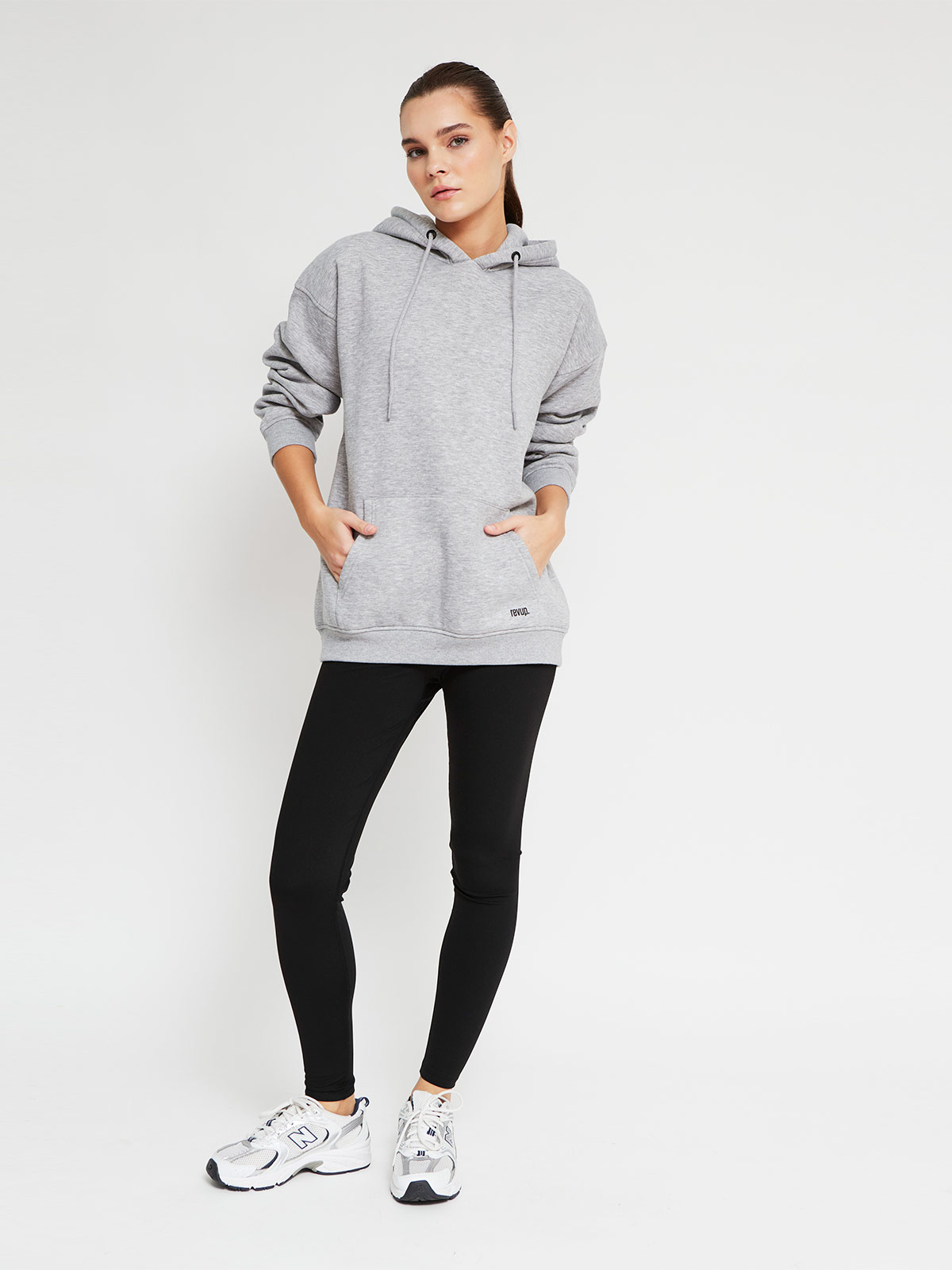 POLERA HOODIE MUJER REVUP - 4