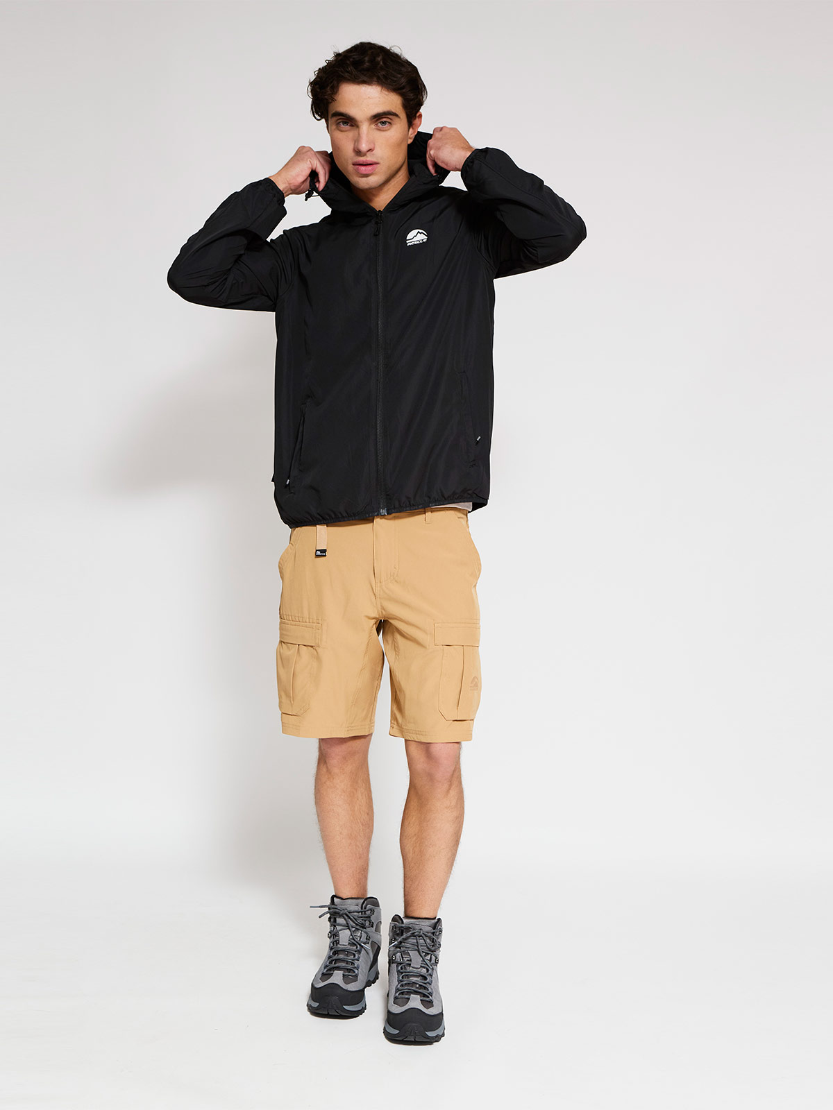 CASACA CORTAVIENTO HOMBRE RESCUE NEGRO WIND - 4