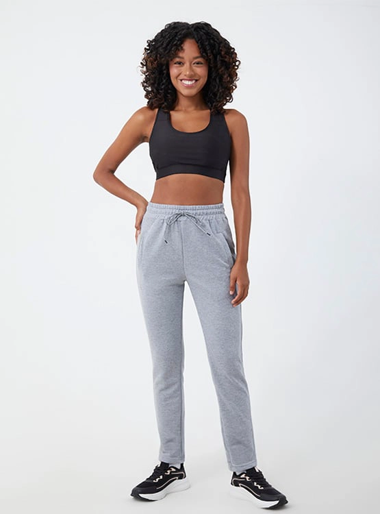 PANTALÓN DE BUZO SKINNY MUJER REVUP - 5