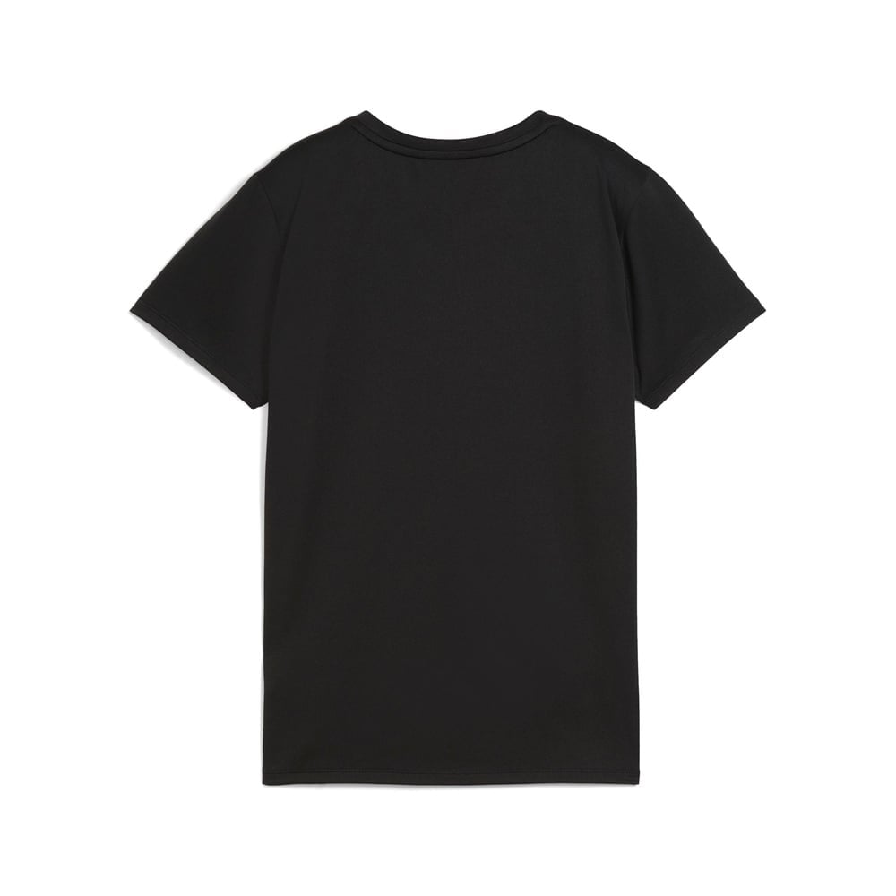 POLO DEPORTIVO MUJER PUMA MANGA CORTA TAD ESSENTIAL LOGO TEE 525892 01 NEGRO - 4