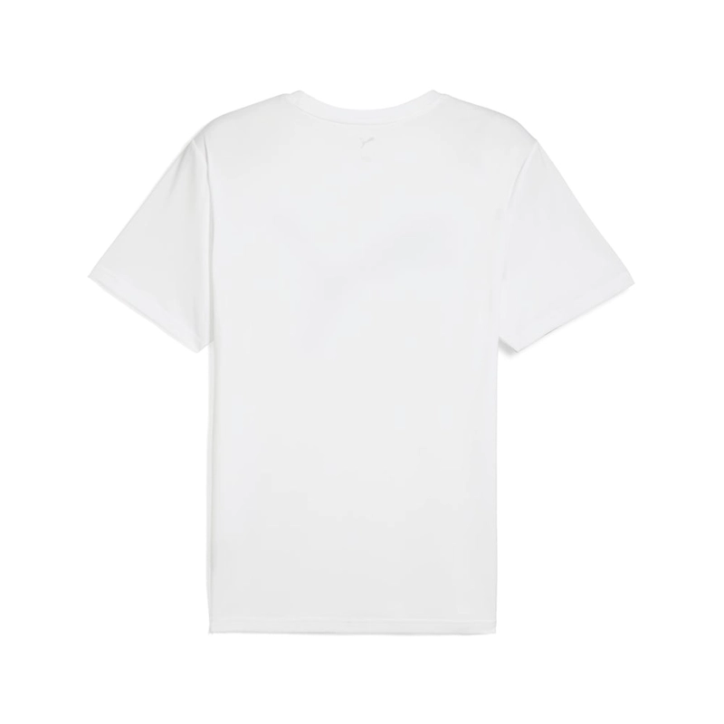 POLO DEPORTIVO HOMBRE PUMA MANGA CORTA TAD ESSENTIALS LOGO TEE 525921 02 BLANCO - 4